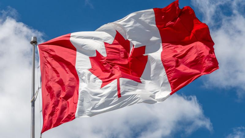 Canadian National flag.