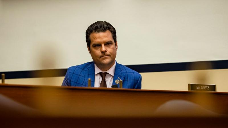 Florida Rep. Matt Gaetz, Dec. 9