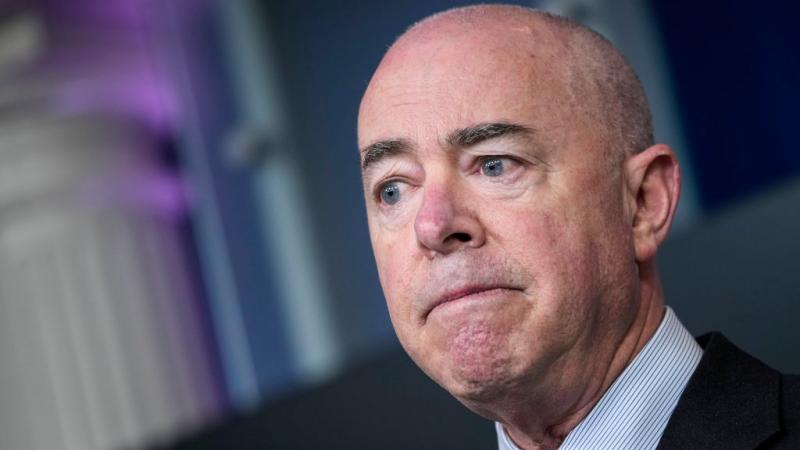 Secretary of Homeland Security Alejandro Mayorkas.