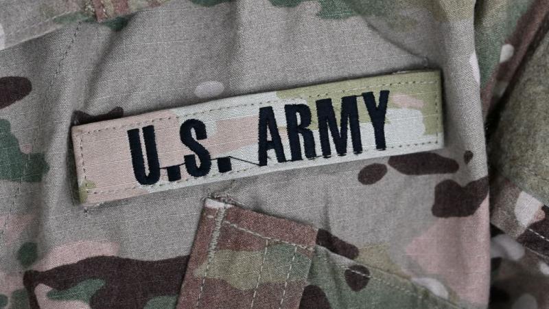 A U.S. Army insignia