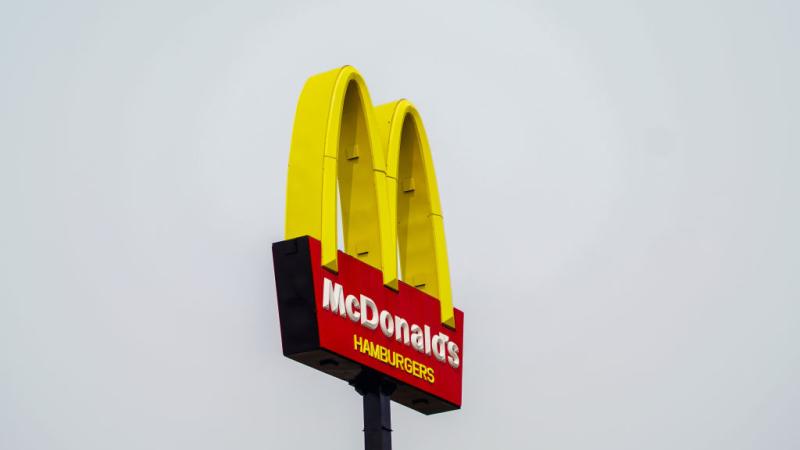 A McDonald's sign in Brazil