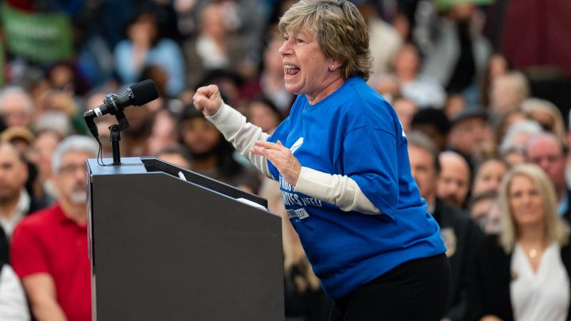 Randi Weingarten, Detroit, Mich., Oct. 29, 2022