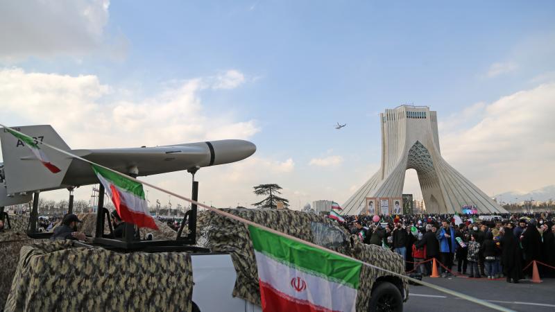 UAV, missiles, Tehran, Iran, Feb. 11, 2023