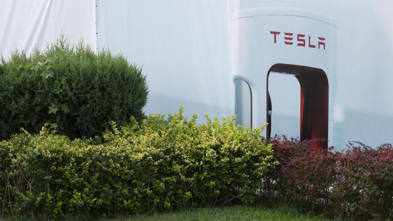 Tesla headquarters in Bejing, China