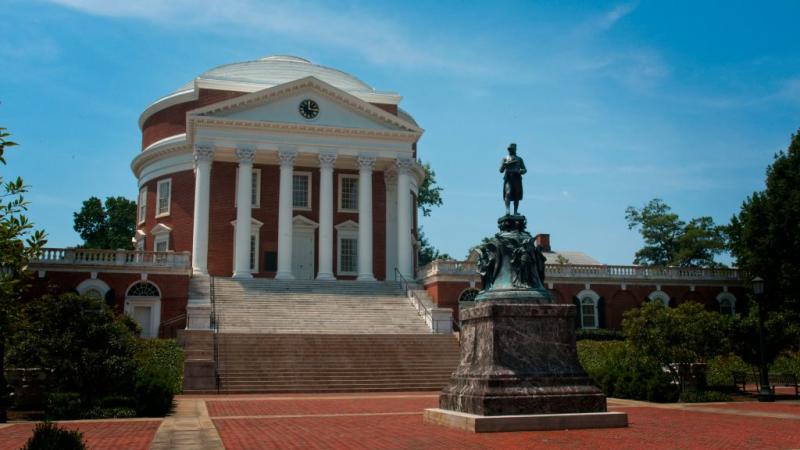 The Rotunda at the University of Virginia, Charlottesville, Va.