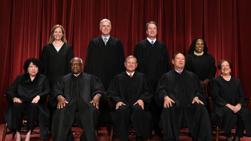 Supreme Court justices, Oct. 7, 2022, Washington, D.C.