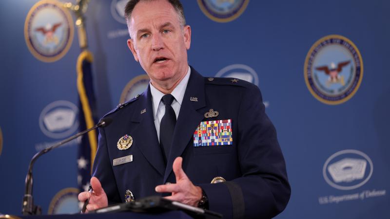 Pentagon Press Secretary Patrick Ryder