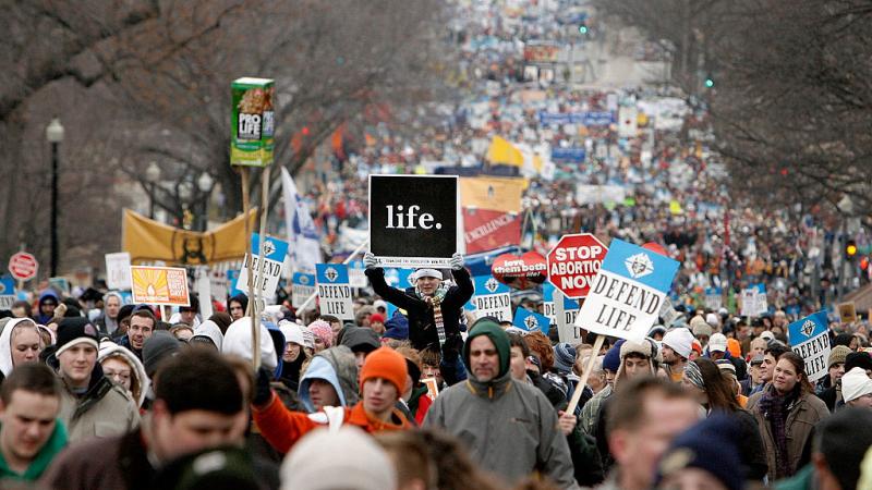 2008 March for Life event in Washington.