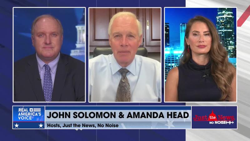 Senator Ron Johnson talks about the Biden's influence peddling on Just the News, No Noise