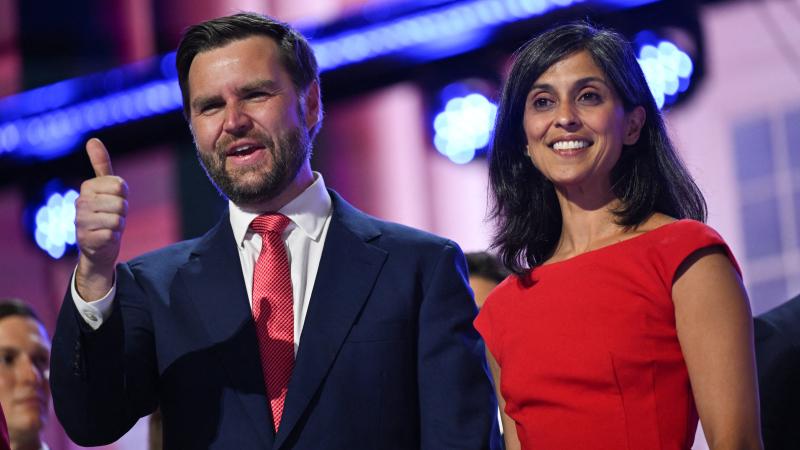 Usha & JD Vance at 2024 GOP Convention